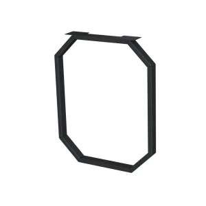 Подстолье для обеденного и письменного стола 71 см металл цвет черный