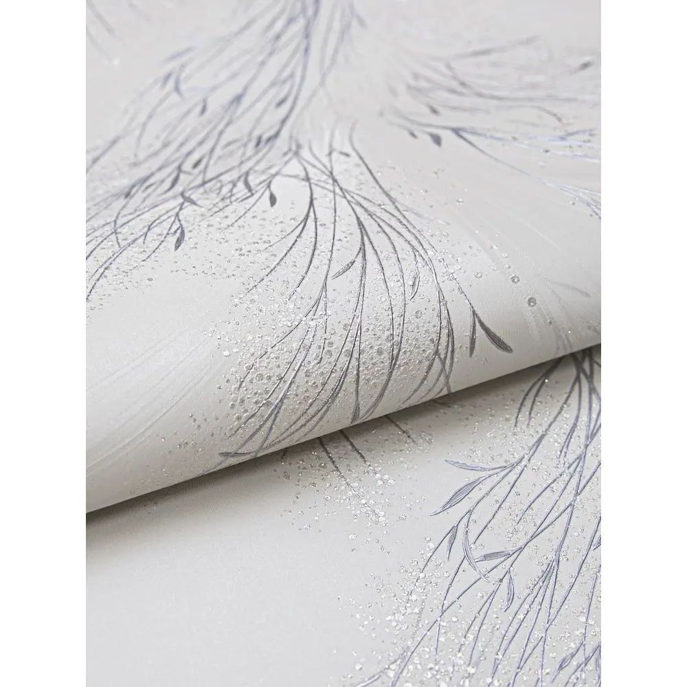 Обои флизелиновые Антураж Veresk бежевые с растительным рисунком 1.06 м 89425026 STLM-1563089 - Вид №2