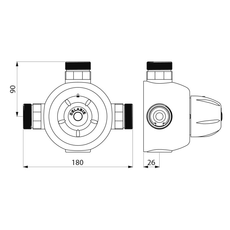 731004 PREMIX CONFORT DELABIE  - Вид №1