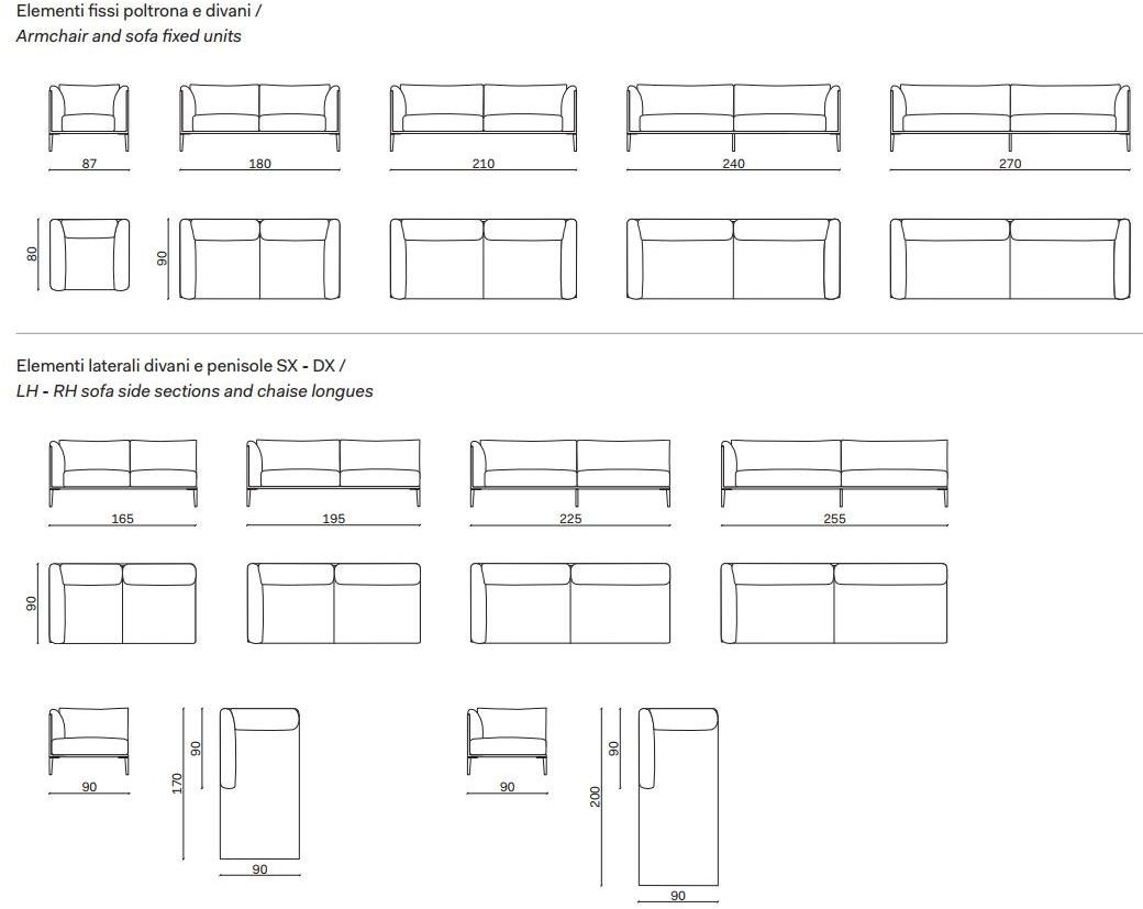 Novamobili Мягкое кресло с подлокотниками Kubì sun-id-1415593 - Вид №4