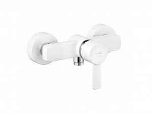 388709175 однорычажный смеситель для душа DN 15 KLUDI ZENTA белый/хром