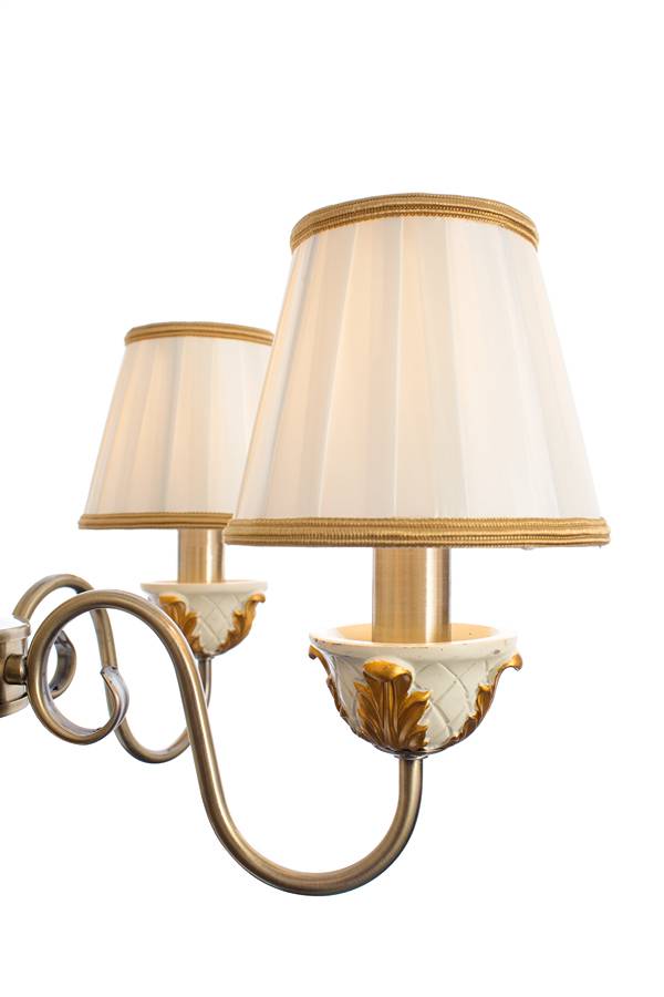 Подвесная люстра Arte Lamp Benessere A9570LM-5WG ARTE LAMP ДИЗАЙНЕРСКИЕ, BENESSERE 056428 Белый  - Вид №2