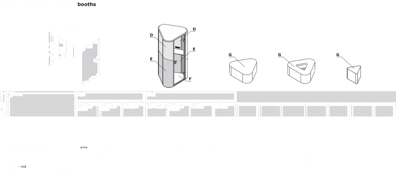 MDD Акустическая телефонная будка со встроенным освещением Hana sun-id-1489723 - Вид №16