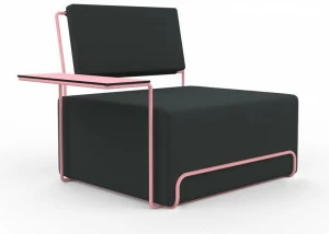 Diabla Кресло из ткани с подлокотниками Lilly