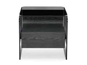 Прямоугольная тумбочка из ясеня с ящиками