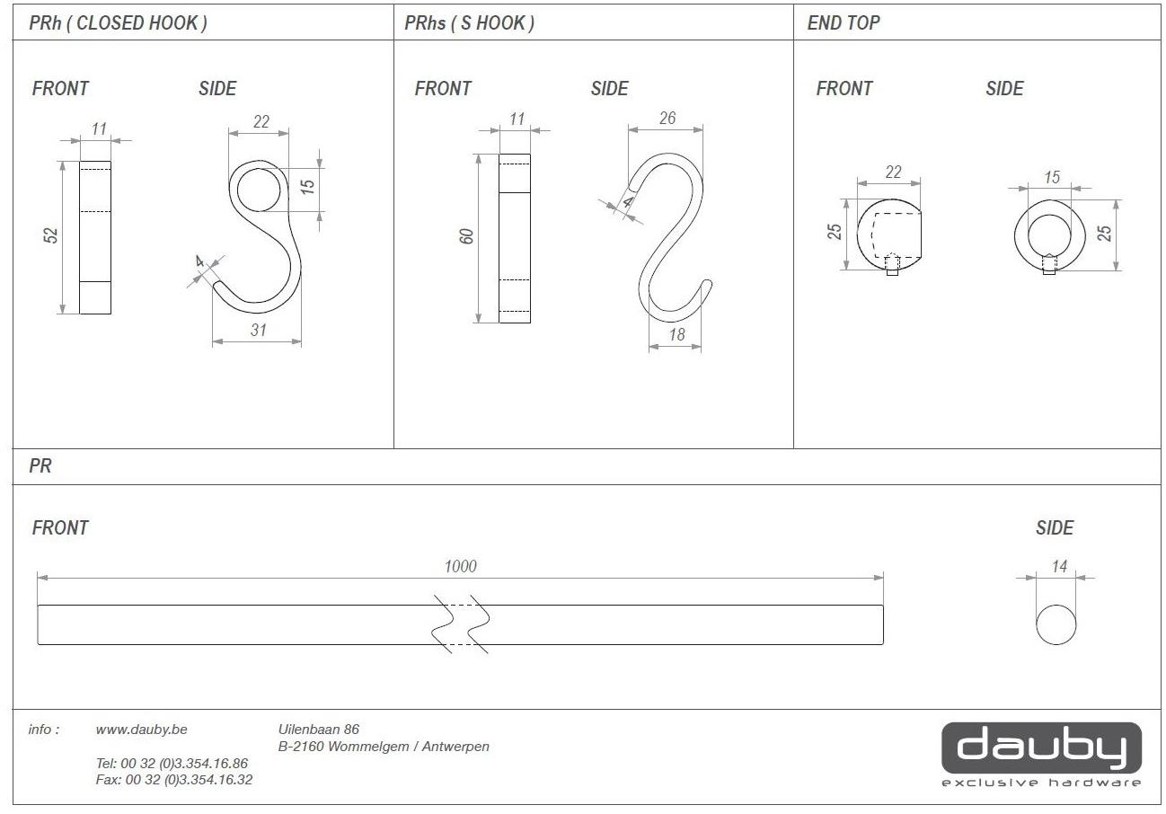 Dauby Карниз Pure® plus 13822 - Вид №5