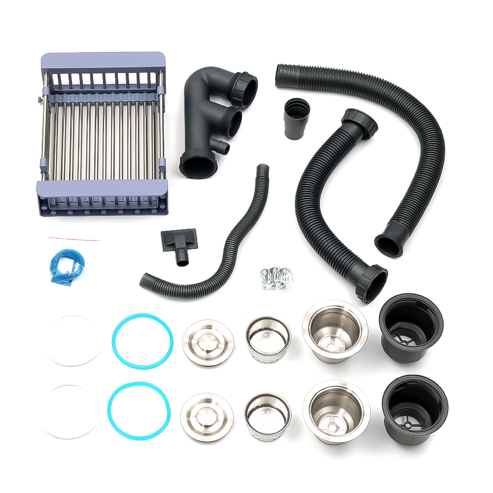 Мойка H57544 MELANA ProfLine 3,0/200 САТИН врезная прямоугольная с коландером H57544 H57544 сатин - Вид №10