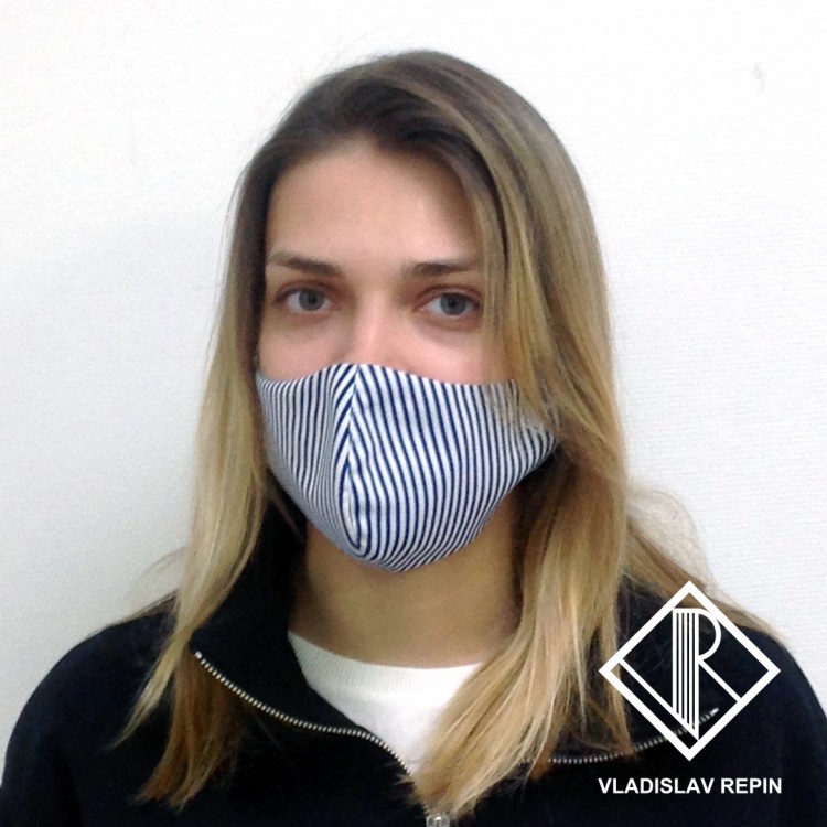 VLDW329 Маска защитная дизайнерская для лица Santreyd 