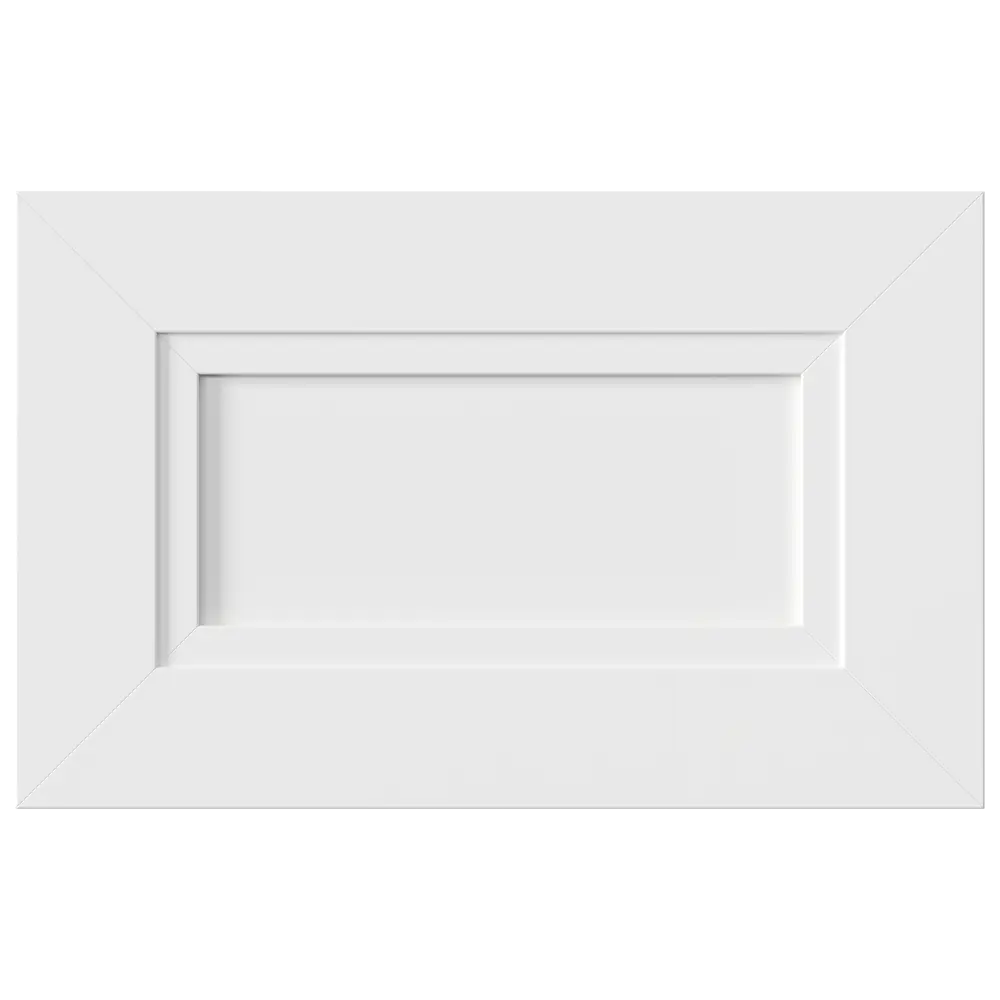 KONSENSA Фасад Котлас белый матовый для кухни в неоклассическом стиле 89387730 STLM-1570737 - Вид №3