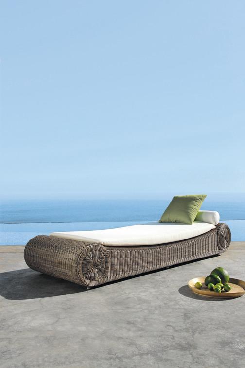 MNST439 Круглый стул шнур 6мм старый серый Manutti River - Вид №2