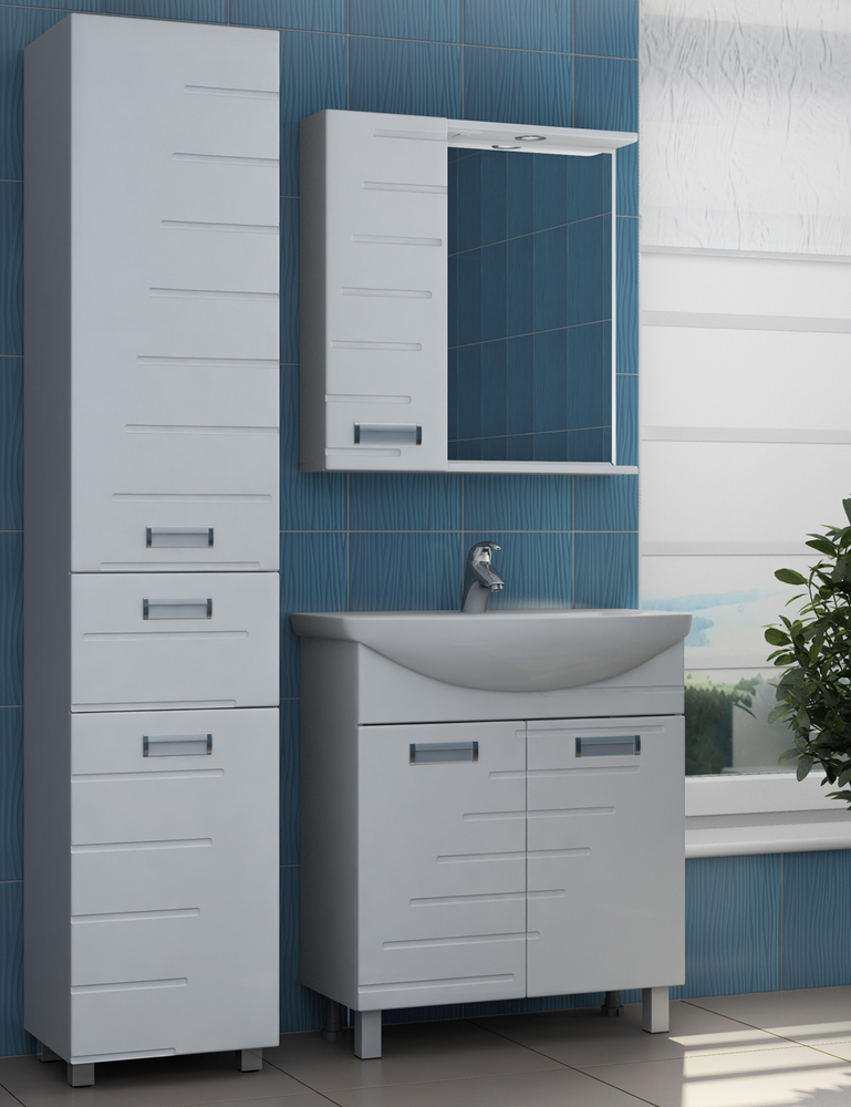 Тумба Diana 700 (Балтика)720⨉450⨉830 мм белый Santreyd sun-id-665356 - Вид №4