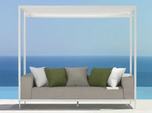 Talenti Садовый диван с балдахином из ткани Cleo alu