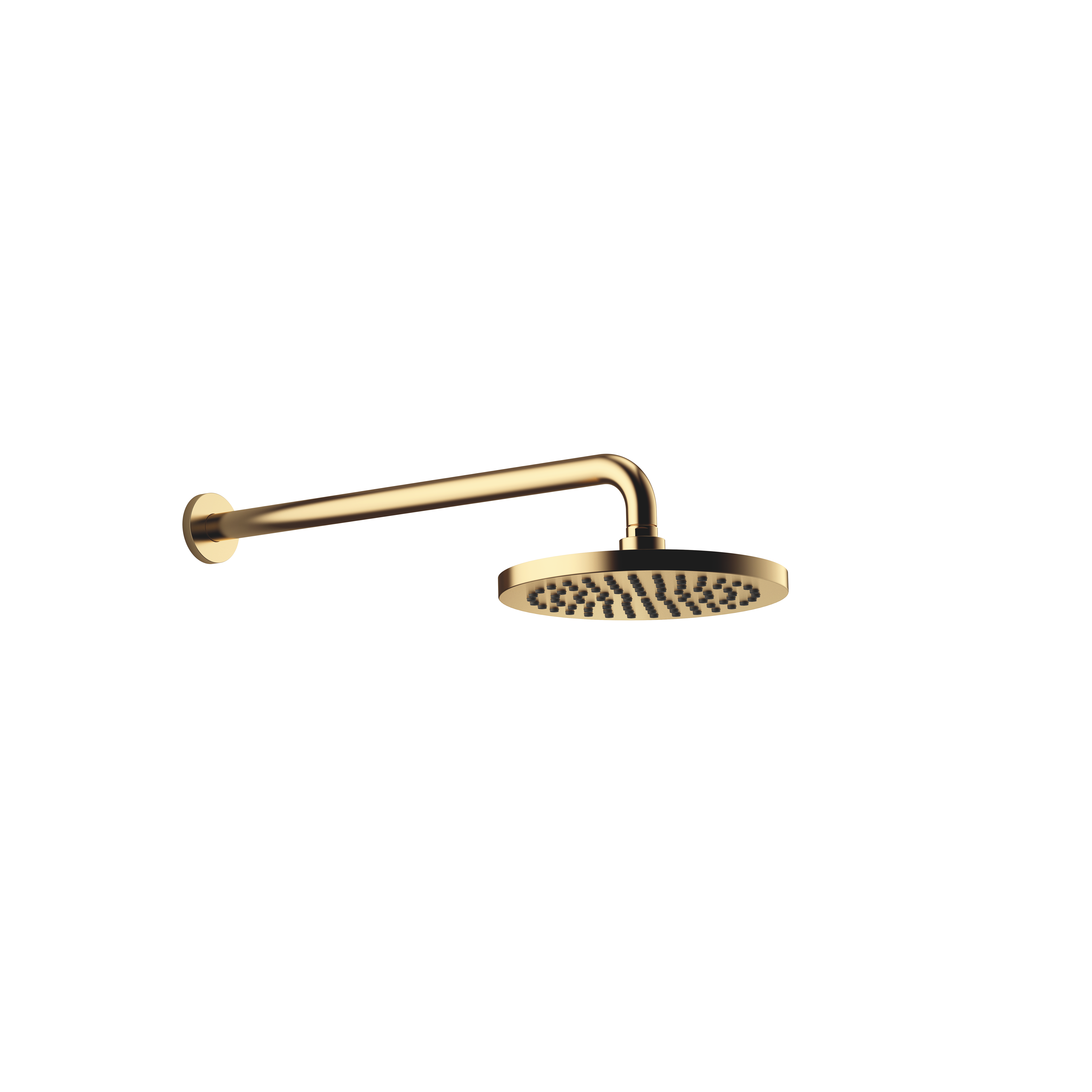 Тропический душ с настенным креплением 220 мм - Brushed Durabrass (23-каратное золото) DornBracht Lissé 28649970-28
