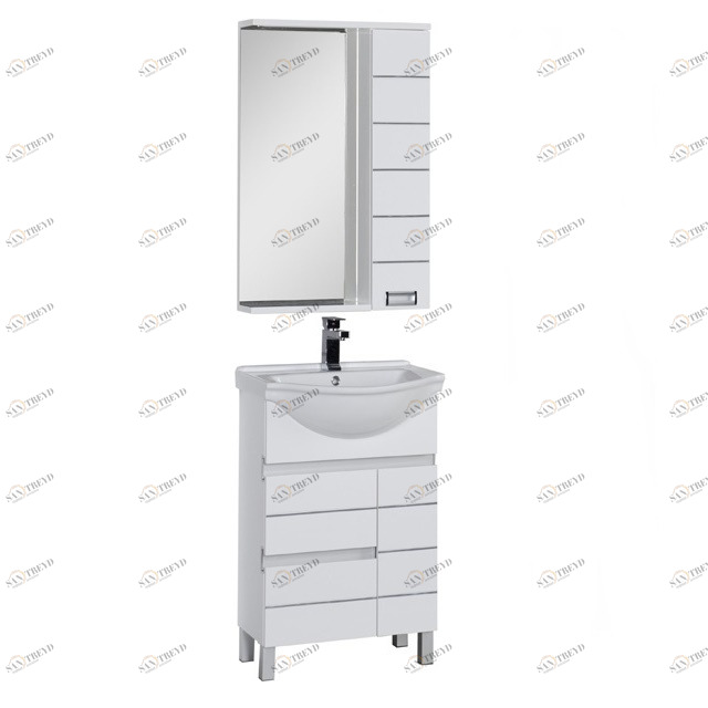 Комплект мебели Aquanet Доминика 55 белый 00171325