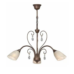 Подвесная люстра Vitaluce V3547-8/3 VITALUCE ДИЗАЙНЕРСКИЕ 328635 Белый;бронза