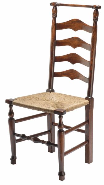 W543 Боковой стул Macclesfield Ladderback ijlbrown 