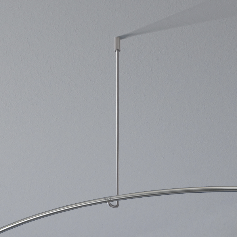 DSB300-1100 Квадрант штанги для душевой занавески с радиусом дуги 30 см, 110 x 110 см PHOS  - Вид №2