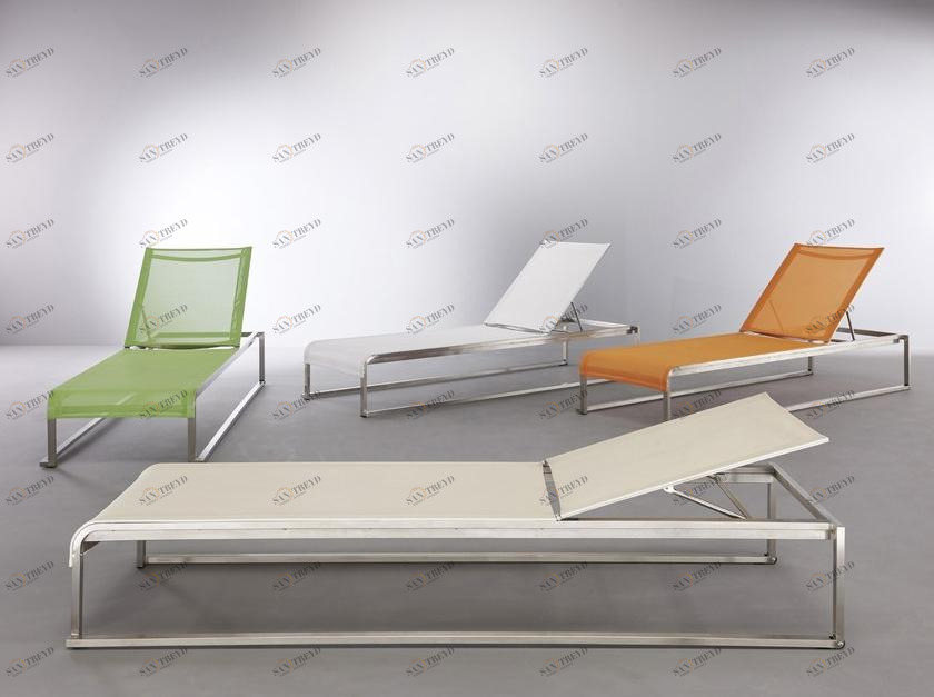 MOBIKA GARDEN Штабелируемый садовый кушетка из нержавеющей стали sun-id-1417318