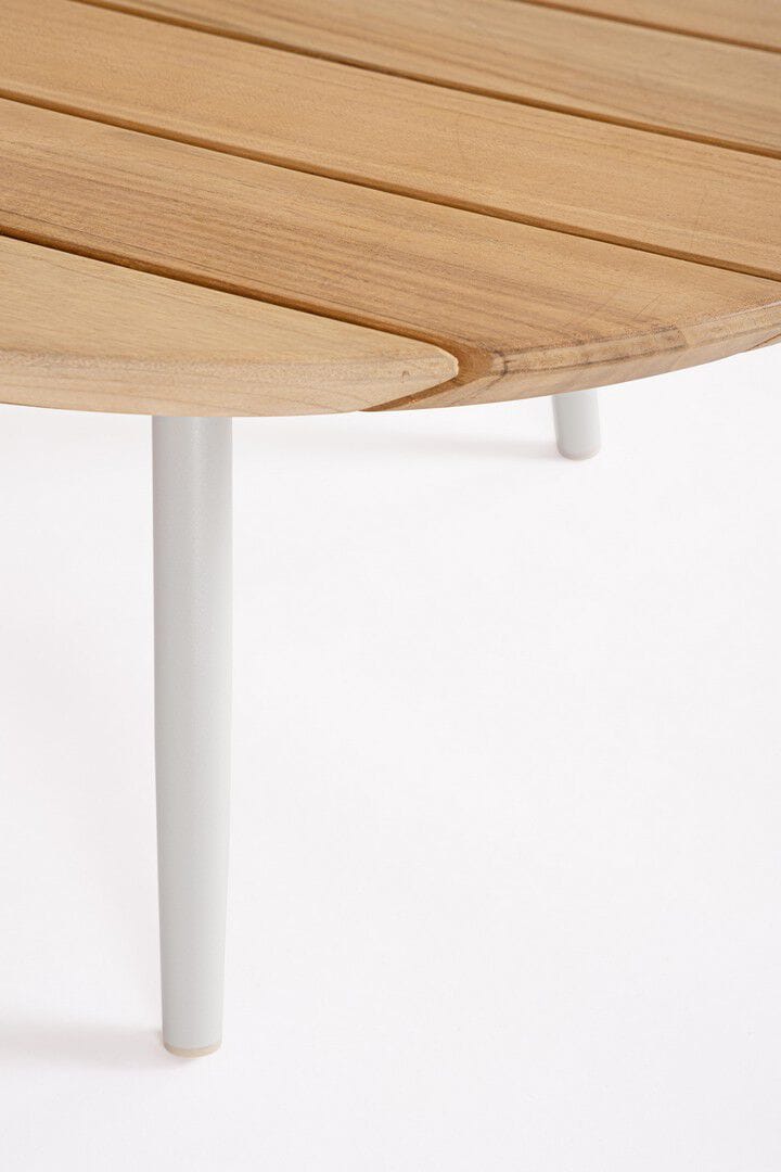 Круглый стол из тикового дерева BIZZOTTO Talaia ARCH-00042462 - Вид №4