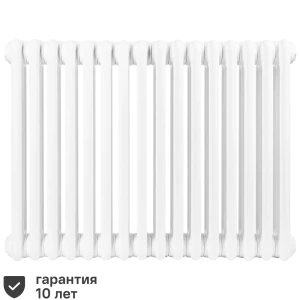 Радиатор трубчатый Irsap Tesi RT305651601A430 500/100 16 секций боковое подключение сталь белый