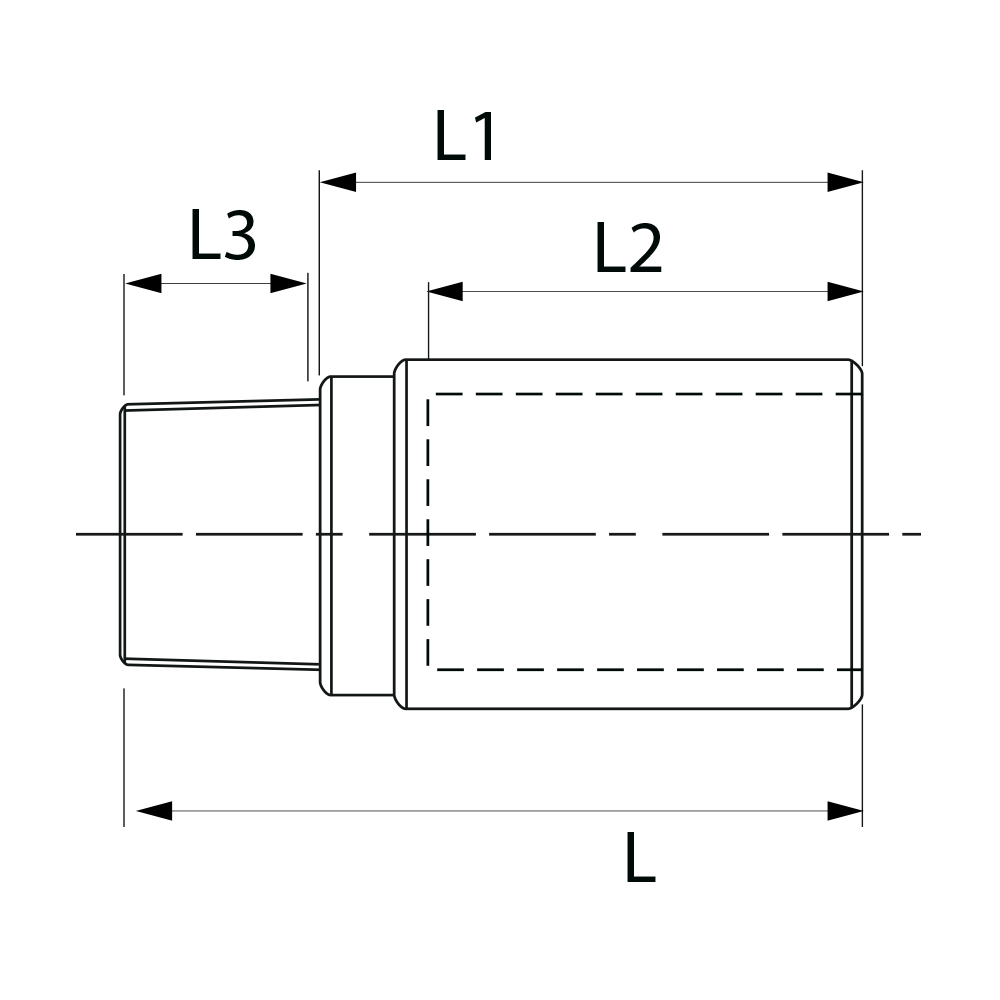 8540006015C00 Удлинители Tece  - Вид №1