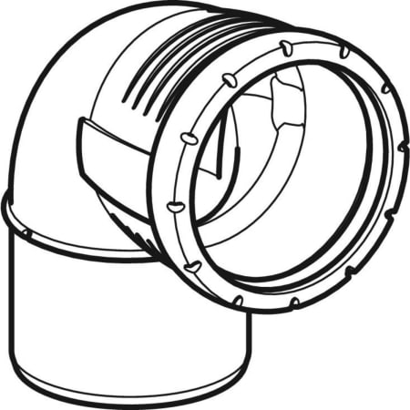 393.323.14.1 Отвод Geberit Silent-Pro Geberit  - Вид №10