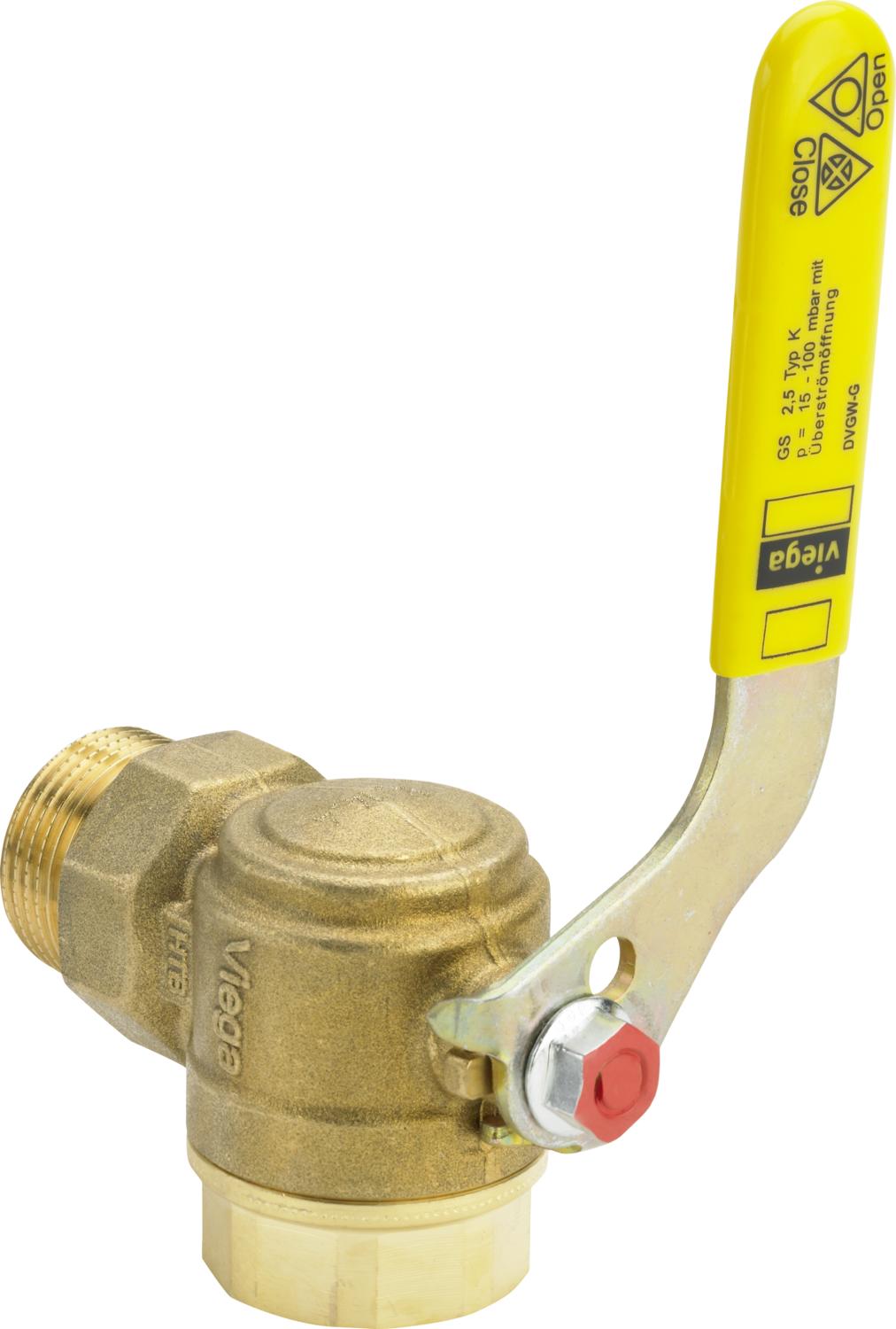 Viega Угловой шаровой кран для газового счетчика G2110S (618773) 618 773