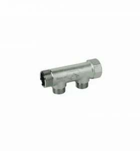 Carlo Poletti C30211T Винтовой запорный кран с соединениями под пресс.