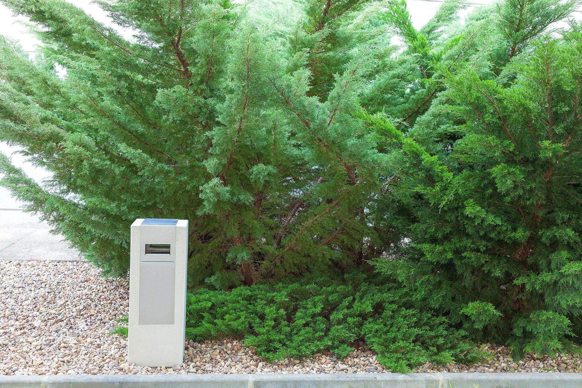 Бетонная напольная пепельница для общественных мест SIT форма ARCH-00092596 - Вид №4