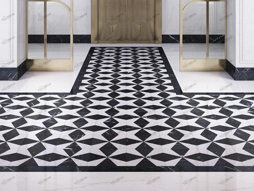 Devon&Devon Мраморный пол sun-id-1370411