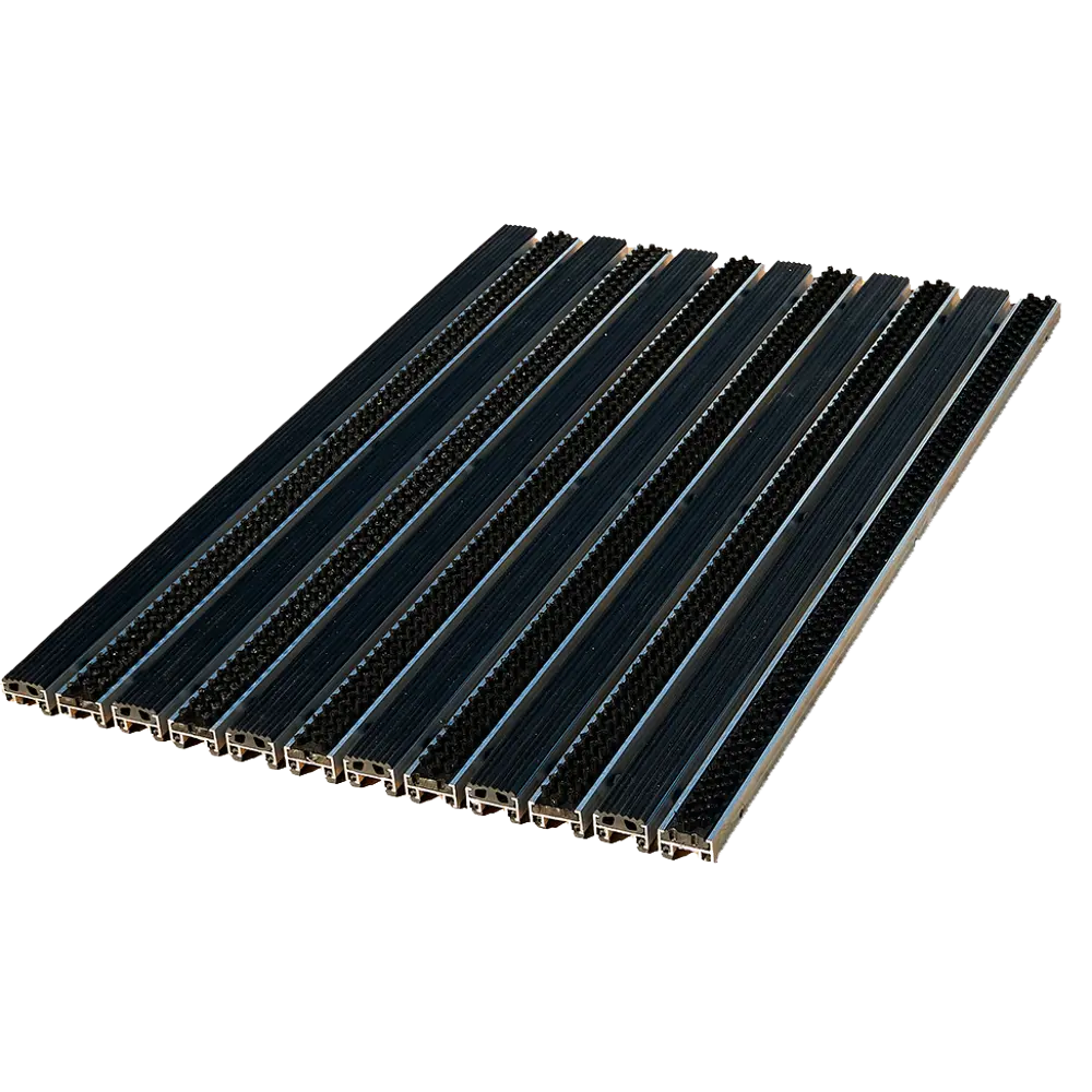 Решетка придверная Gidrolica Step 30013 390x590 мм цвет черный STLM-2205513