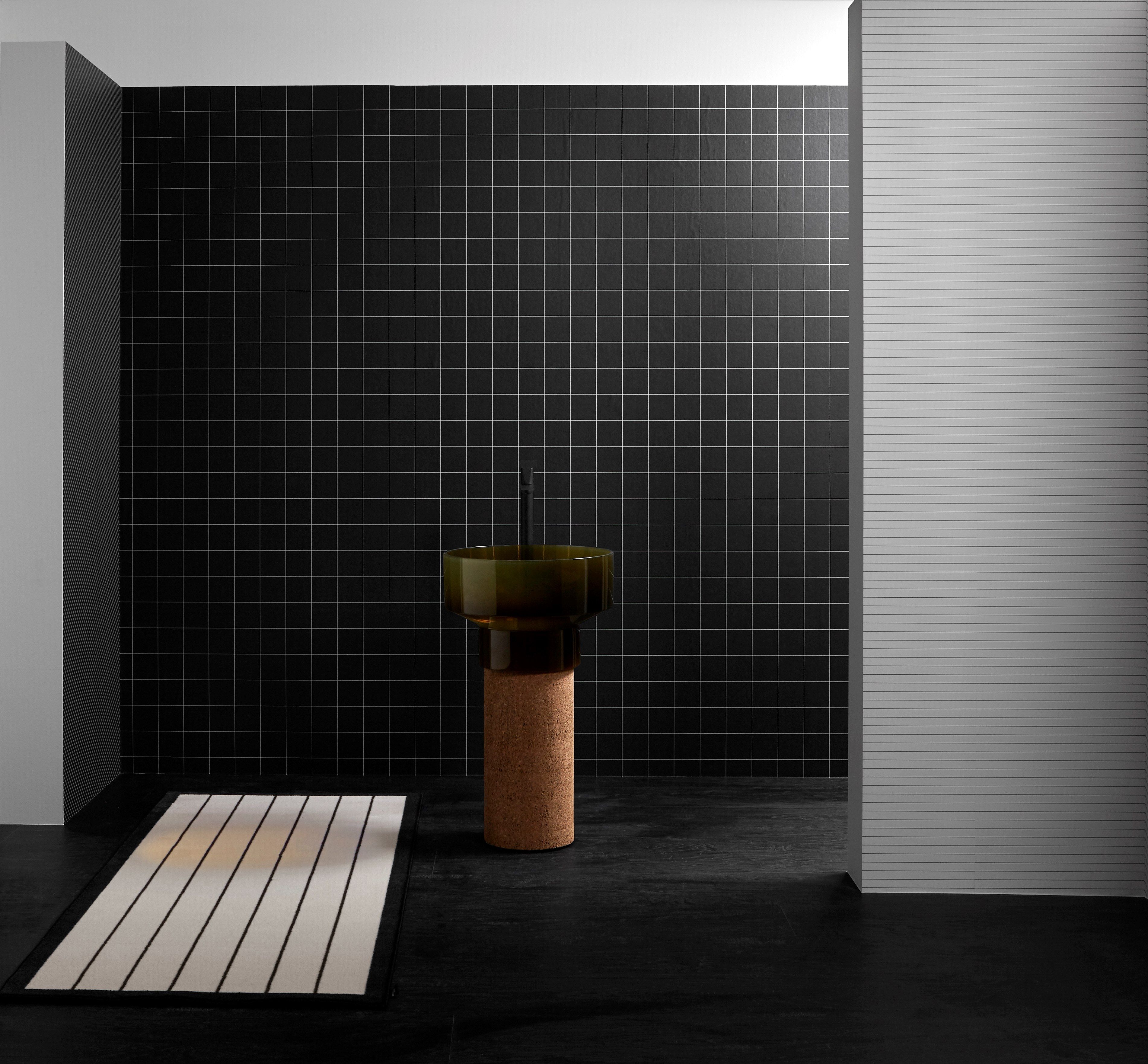 Геометрические обои для ванной комнаты Antoniolupi TRALERIGHE ARCH-00067593 - Вид №11