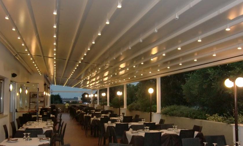 Sprech Самонесущая пергола из алюминия и ПВХ со сдвижной крышкой Classic system sun-id-1370317 - Вид №1