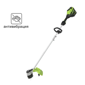 Аккумуляторный триммер Greenworks 60V с системой быстрой зарядки 89359903