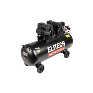 Компрессор сетевой поршневой безмасляный Elitech HD ACF 500-100S, 100 л 500 л/мин