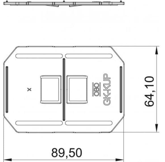 Стальной электрический кабельный разъем OBO Bettermann 6274650 ARCH-00121986 - Вид №1