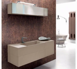 LASA IDEA Отдельная лакированная тумба под умывальник с ящиками Syn