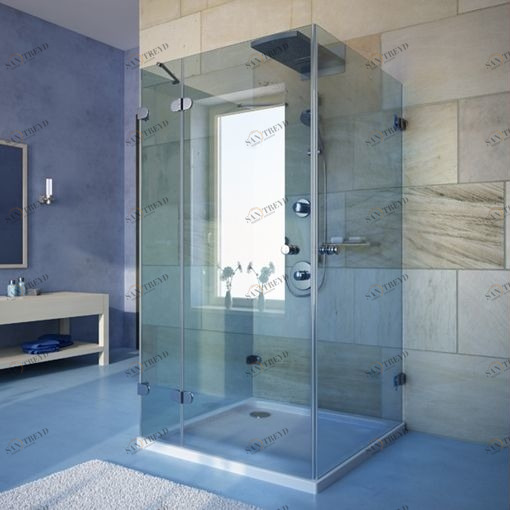 Душевая кабина 90x90 GK-004B стекло прозрачное GUTEWETTER LUX SQUARE 90X90GK004B