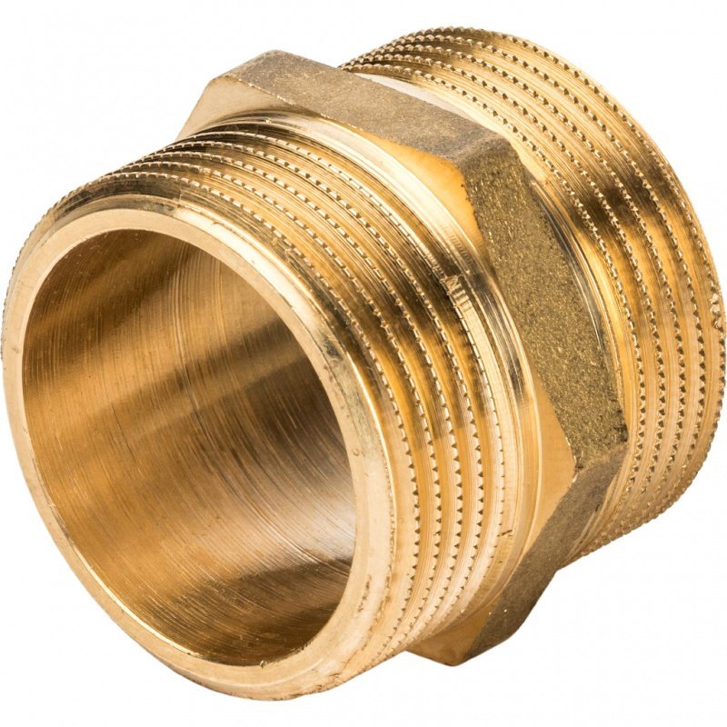 Ниппель НН 1 1/4" латунь STOUT SFT0003114114 - Вид №1