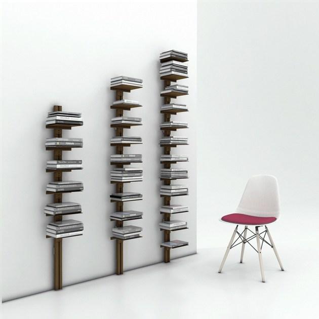 STUDIO T Книжный шкаф с открытой стенкой Inuno black & white sun-id-1476675 - Вид №4