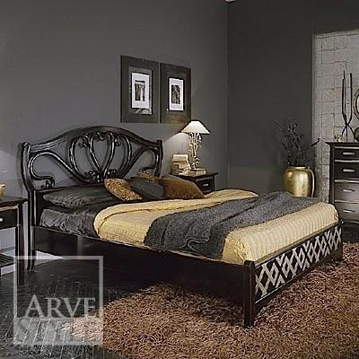 Arvestyle Лакированная кровать из массива дерева Naima Sl-0570-w - Вид №1