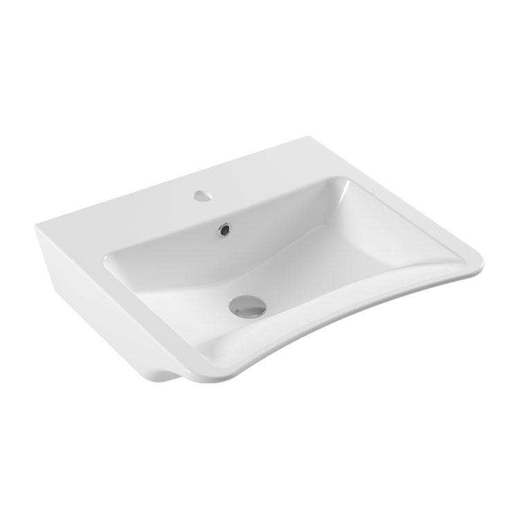 3044  3044 Умывальник Medical 67,5x55,5см Eca  - Вид №1