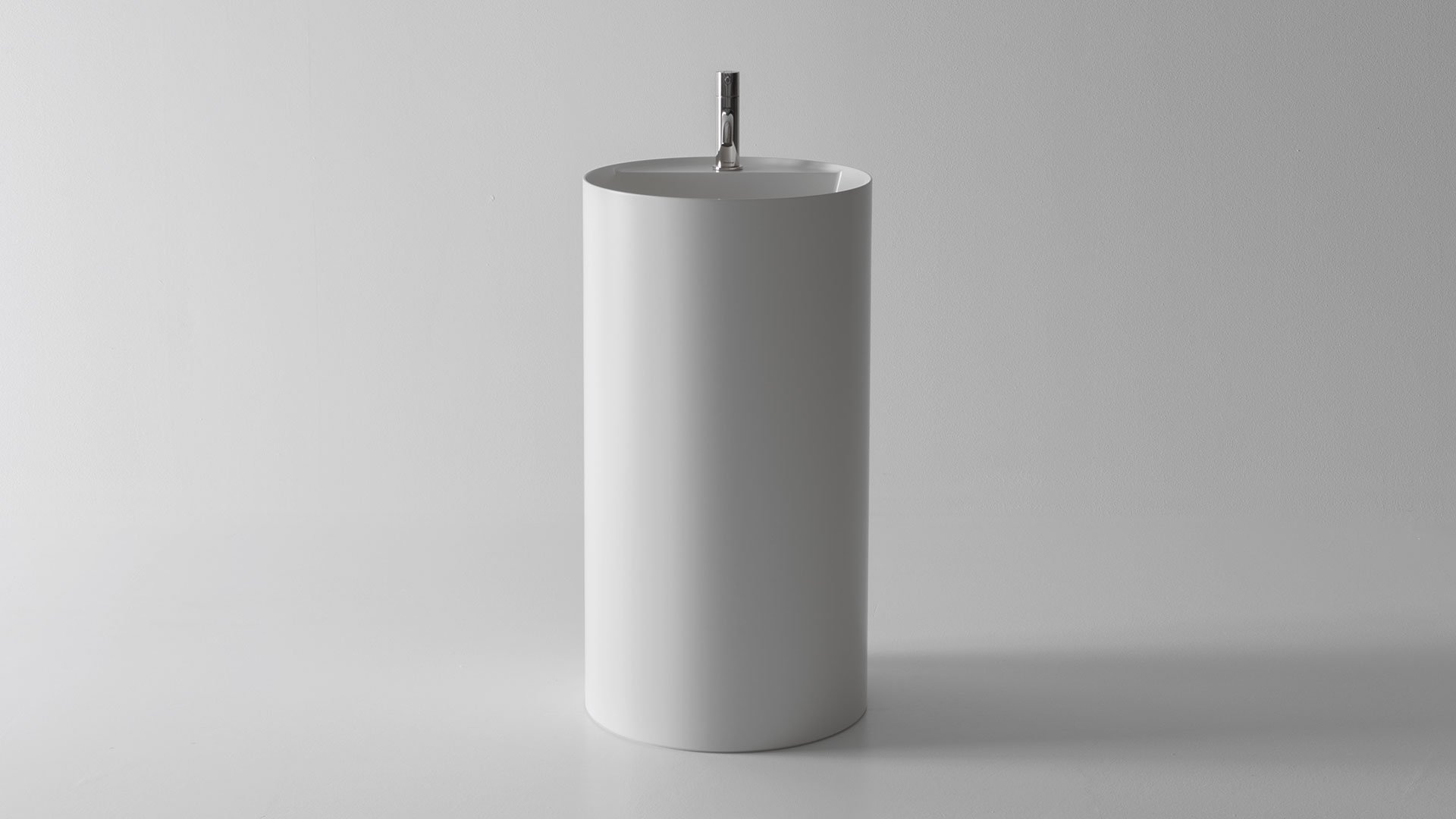 Simplo85 Напольная раковина стоящая прямоугольная Antoniolupi  - Вид №13