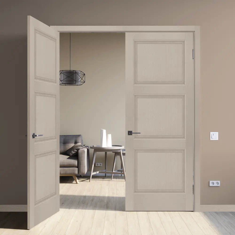 Комплект двери Трилло глухая 60x200 см Hardflex цвет ясень элегант без доборов 89432077 STLM-2171418 МАРИО РИОЛИ  - Вид №3