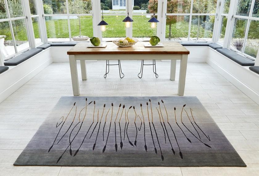 Deirdre Dyson Прямоугольный шерстяной коврик ручной работы Vista sun-id-1365627 - Вид №2