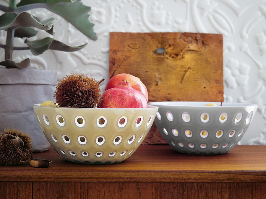 279425146 Салатник le murrine, D25 см, акрил, черный Guzzini  - Вид №2