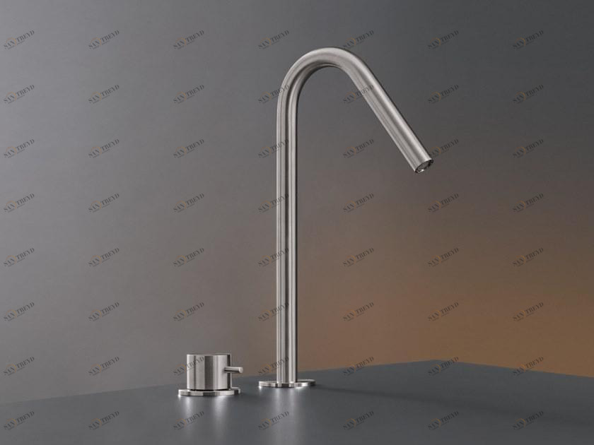 Ceadesign Смеситель для умывальника на 2 отверстия, нержавеющая сталь Gradi Gra 21