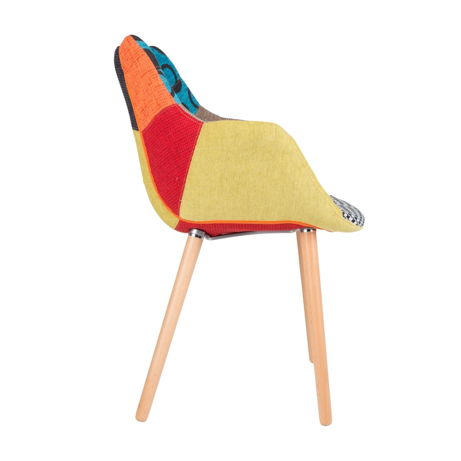 Кресло Twelve Patchwork разноцветное Zuiver 1100266 - Вид №3