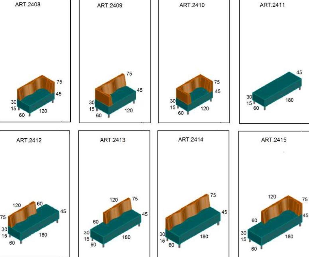 Sedex Барная скамья с обивкой и высокой спинкой sun-id-1434531 - Вид №7