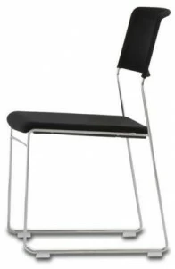 Wiesner-Hager Штабелируемый конференц-стул с салазками и подлокотниками Outline 6872